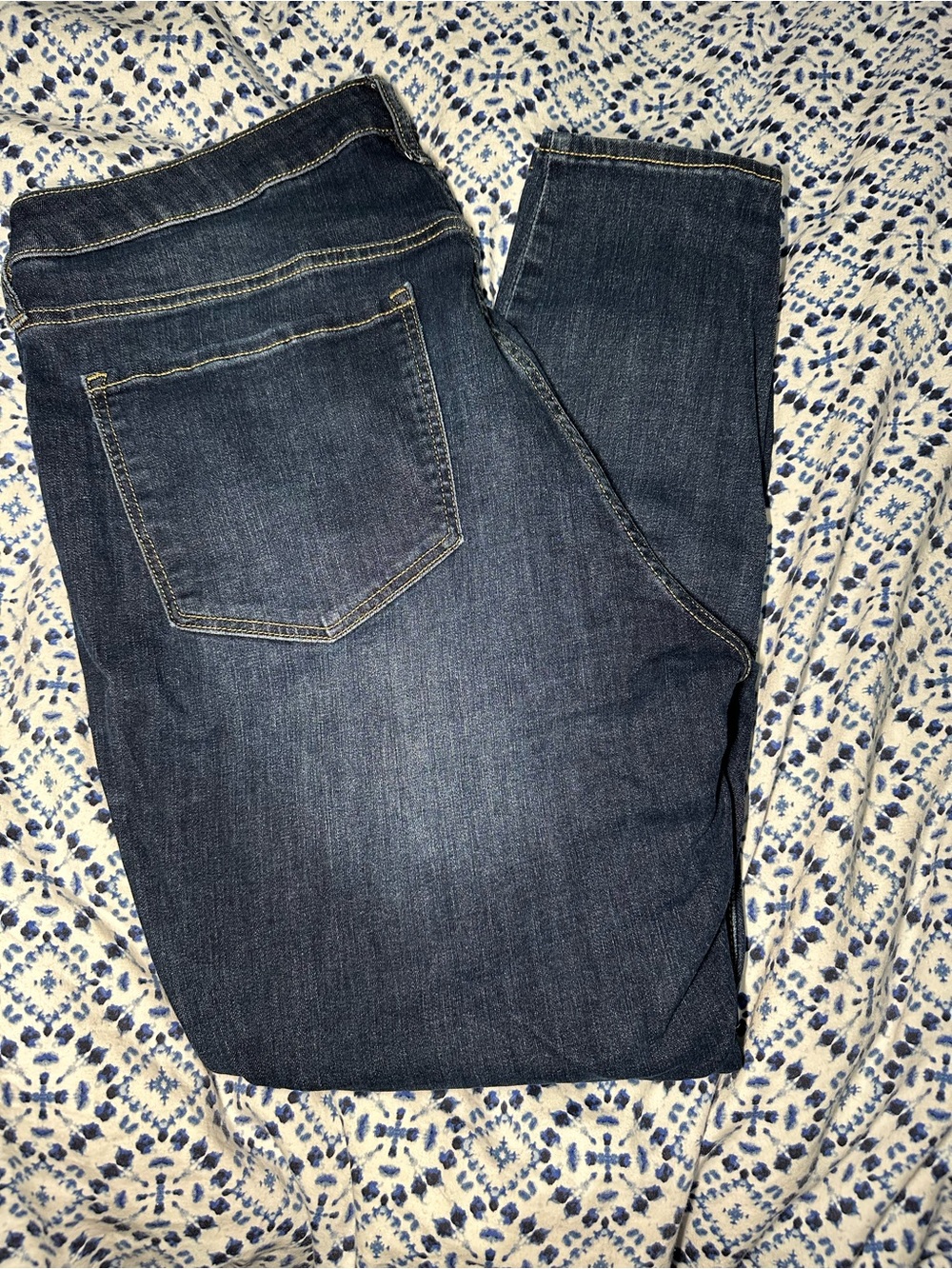Old Navy Dark Blue Rockstar Super Skinny Jeans